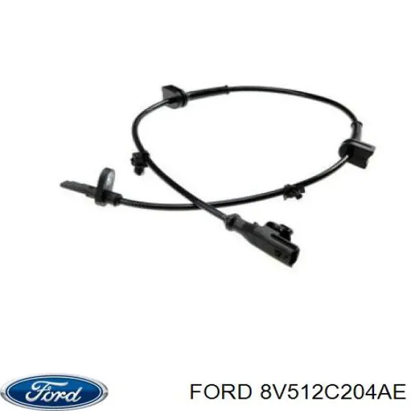 Купити 8V512C204AE Ford Датчик АБС (ABS) передній