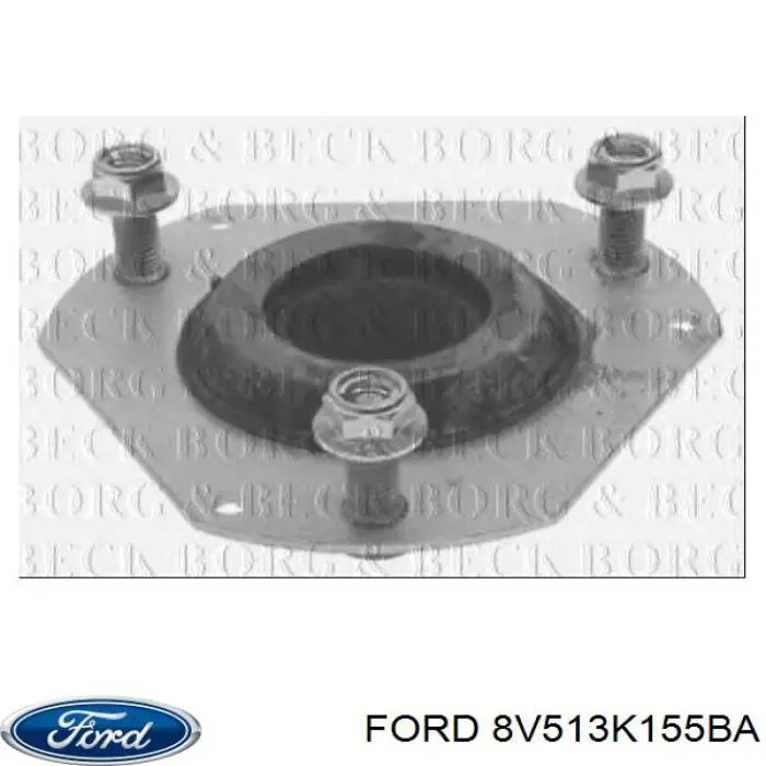 8V513K155BA Ford Кріплення переднього амортизатора