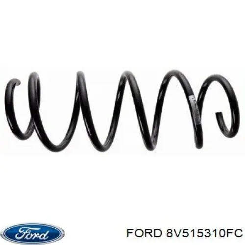 Пружина передня Ford 8V515310FC ціна, від 21.80 USD