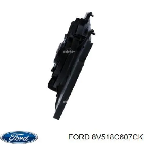 8V518C607CK Ford Дифузор радіатора охолодження, в зборі з мотором і крильчаткою