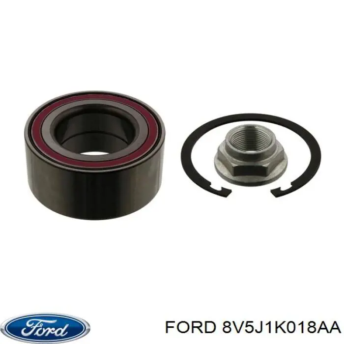 Підшипник маточини передньої 8V5J1K018AA Ford