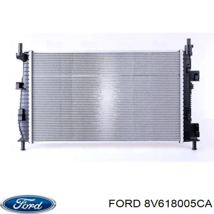 Купити 8V618005CA Ford Радіатор двигуна