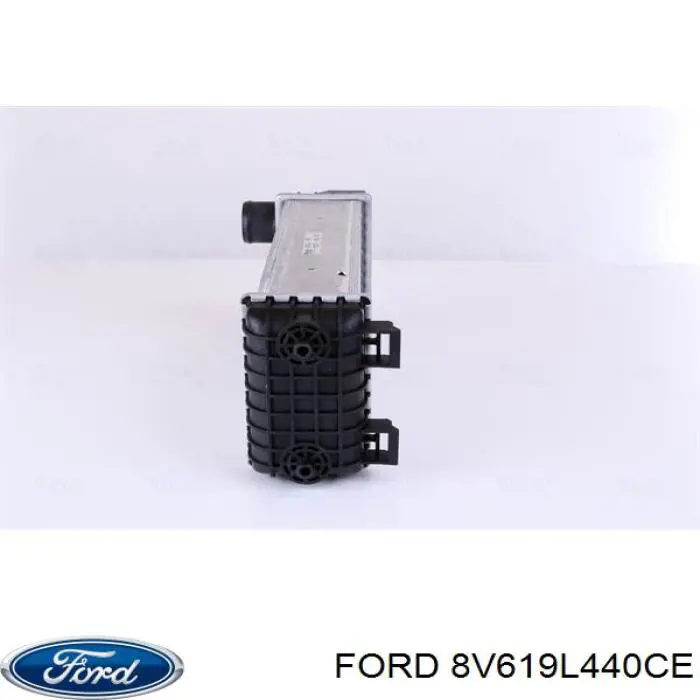 Купити 8V619L440CE Ford Радіатор интеркуллера