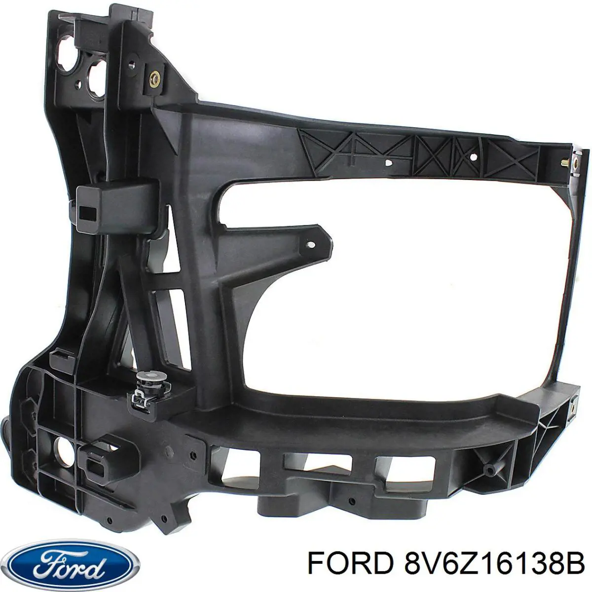 Супорт радіатора нижній/монтажна панель кріплення фар 8V6Z16138B Ford