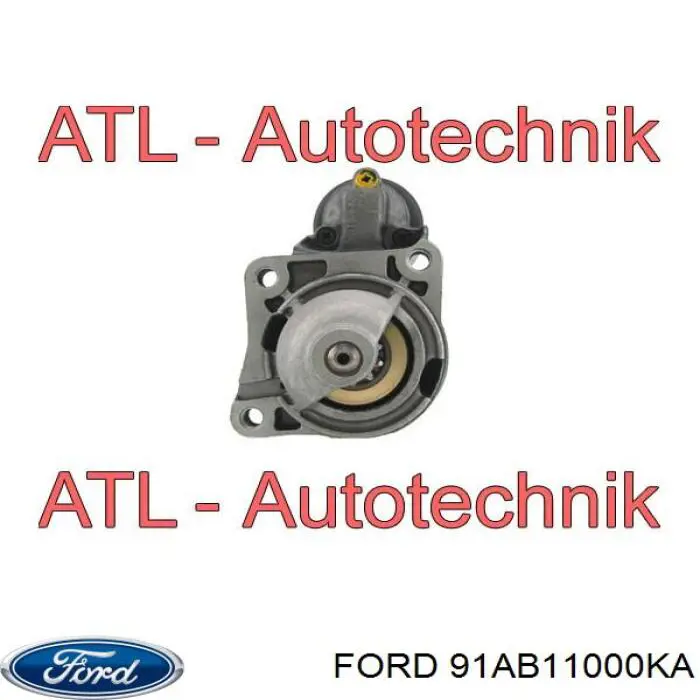 Стартер Ford 91AB11000KA ціна, від 50.67 USD