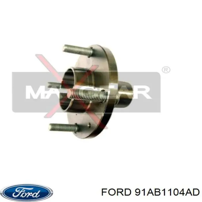 Маточина колеса передня Ford 91AB1104AD ціна, від 18.81 USD