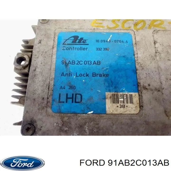 91AB2C013AB Ford 