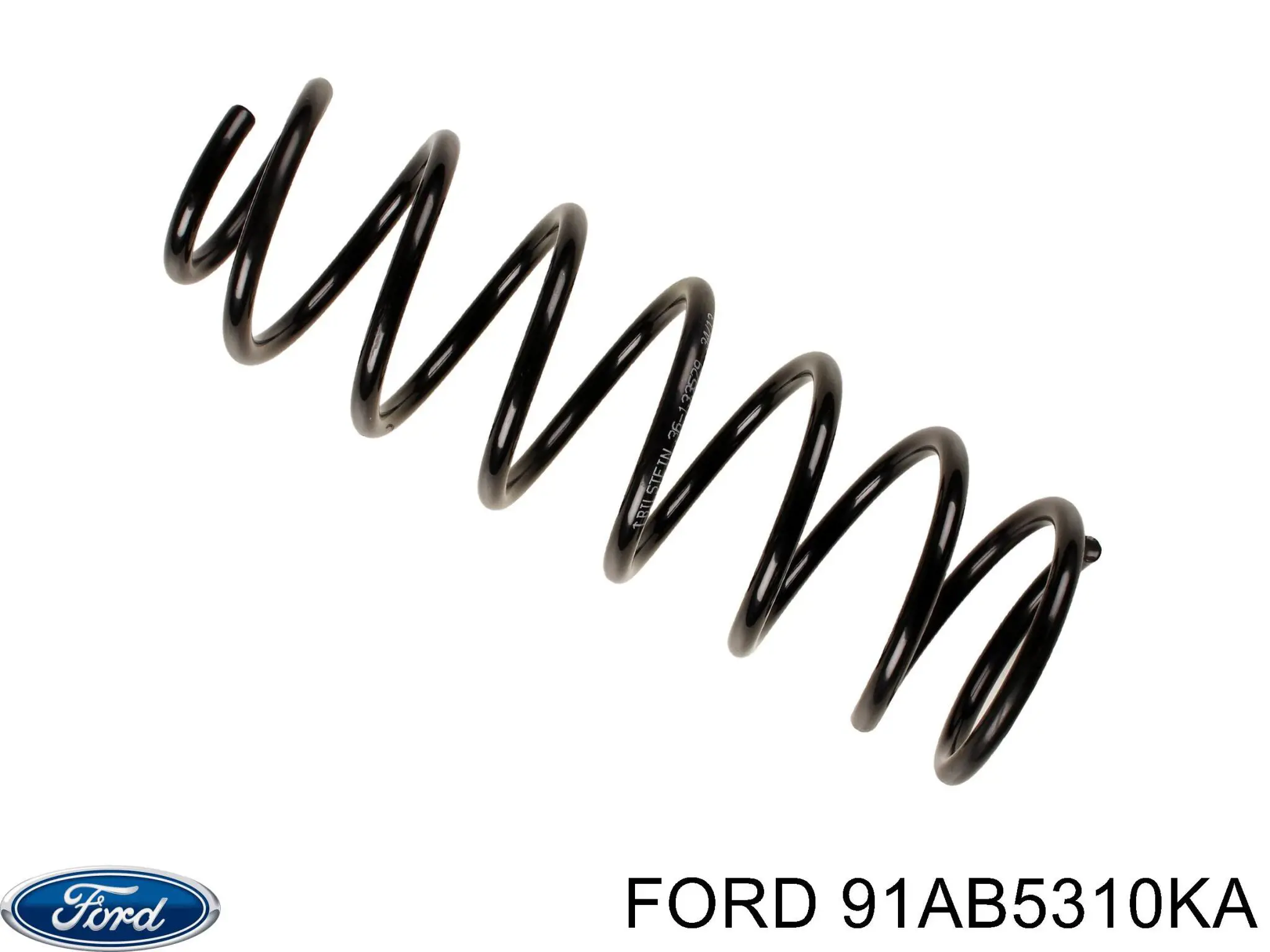 91AB5310KA Ford Пружина амортизатора передняя