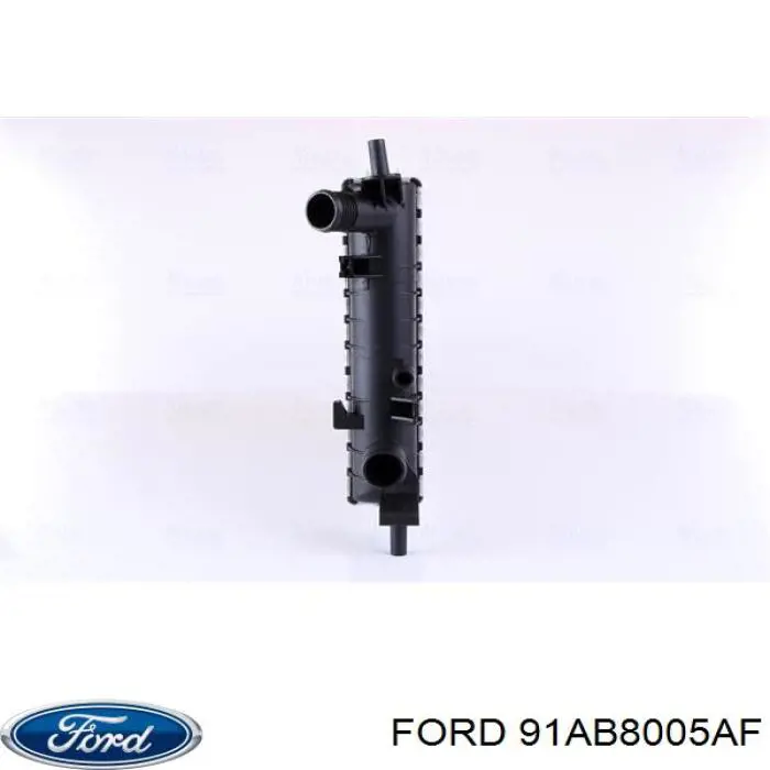 Радіатор охолодження двигуна 91AB8005AF Ford