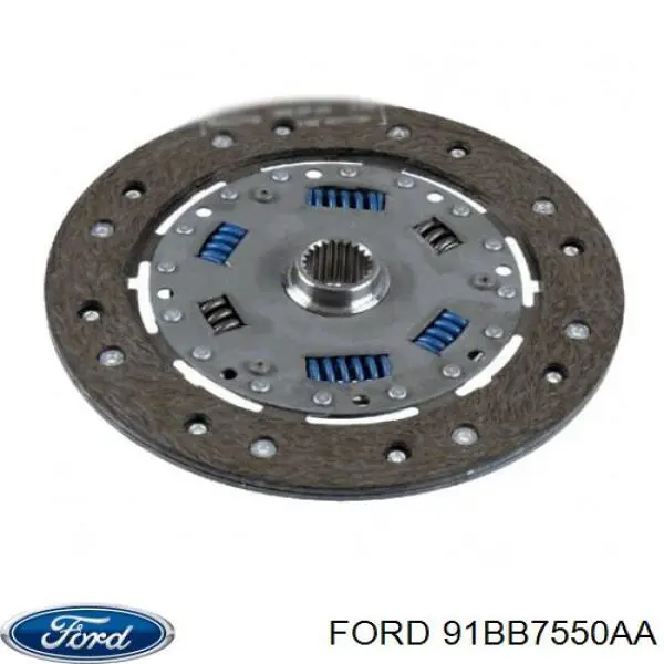 Диск зчеплення 91BB7550AA Ford