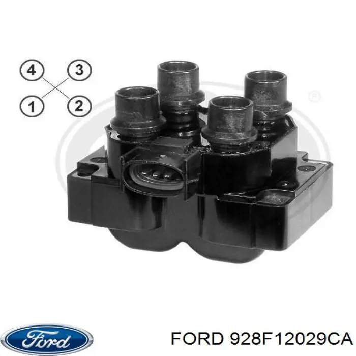 Котушка запалювання Ford 928F12029CA ціна, від 19.00 USD