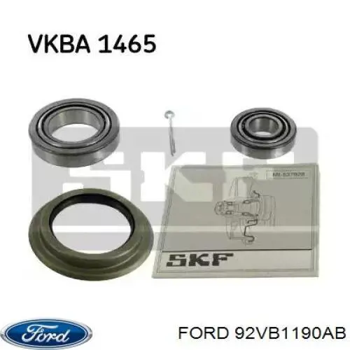 Купити 1047294 Ford Сальник передньої маточини, зовнішній