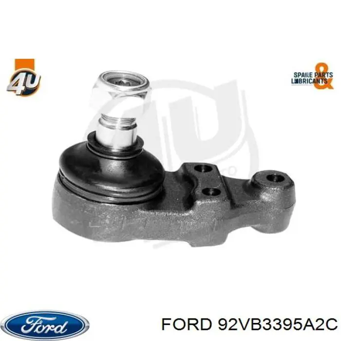 Кульова опора, нижня 92VB3395A2C Ford