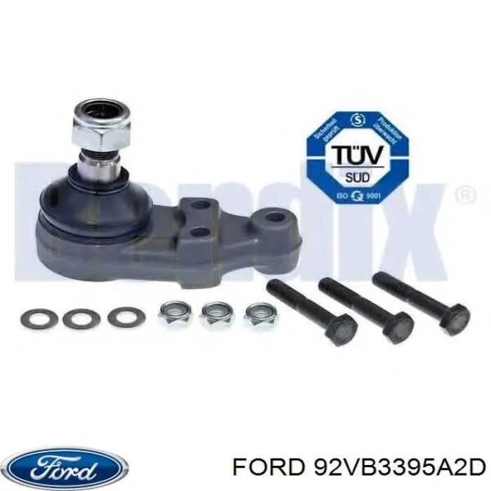 Купити 92VB3395A2D Ford Кульова опора, нижня