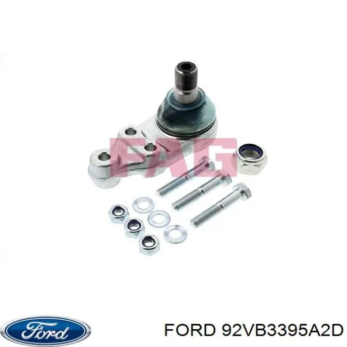 Кульова опора, нижня 92VB3395A2D Ford
