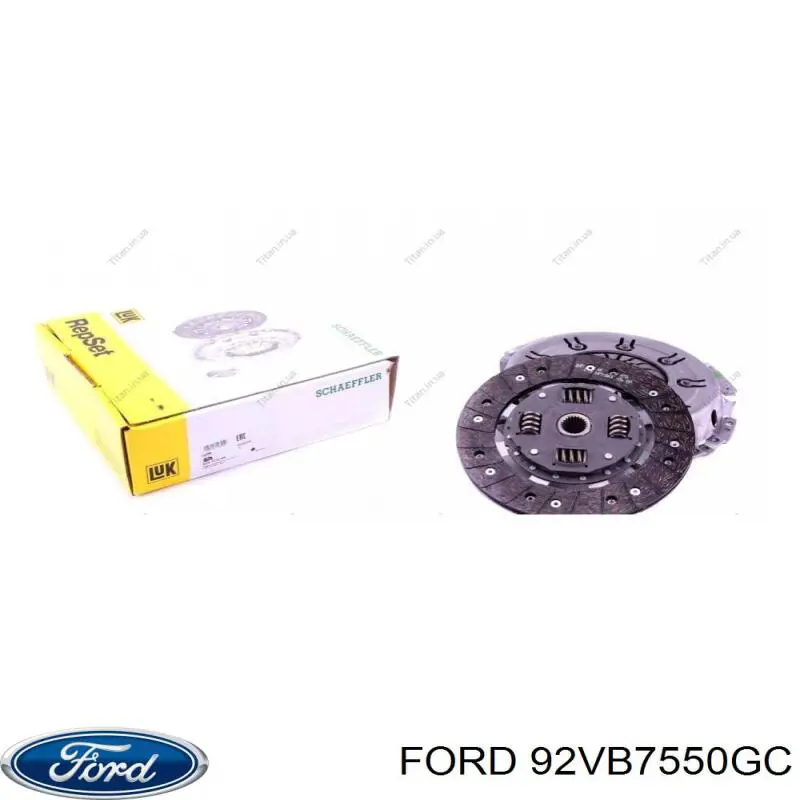 Купити 92VB7550GC Ford Диск зчеплення