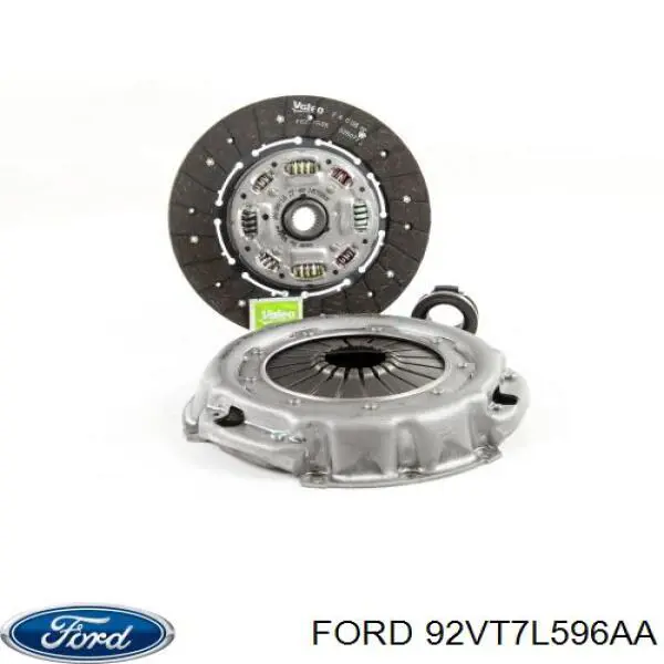 Комплект зчеплення (3 частини) Ford 92VT7L596AA ціна, від 149.01 USD