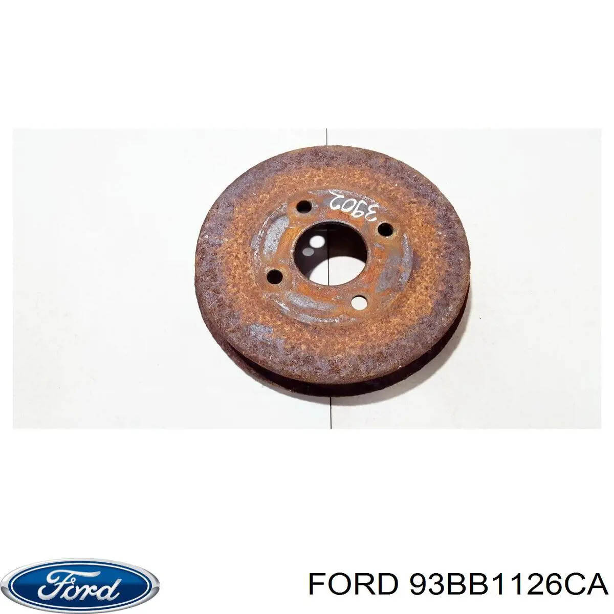 Барабан гальмівний задній Ford 93BB1126CA ціна, від 31.67 USD