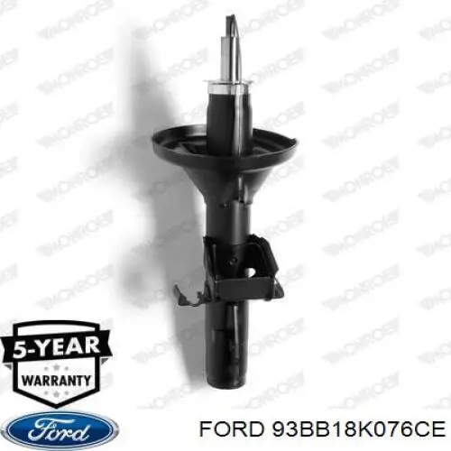 Купити 93BB18K076CE Ford Стійка амортизатора задня
