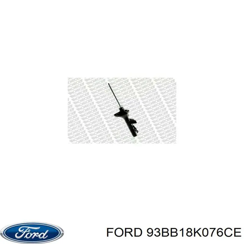 Амортизатор задній 97BG18K076AA Ford