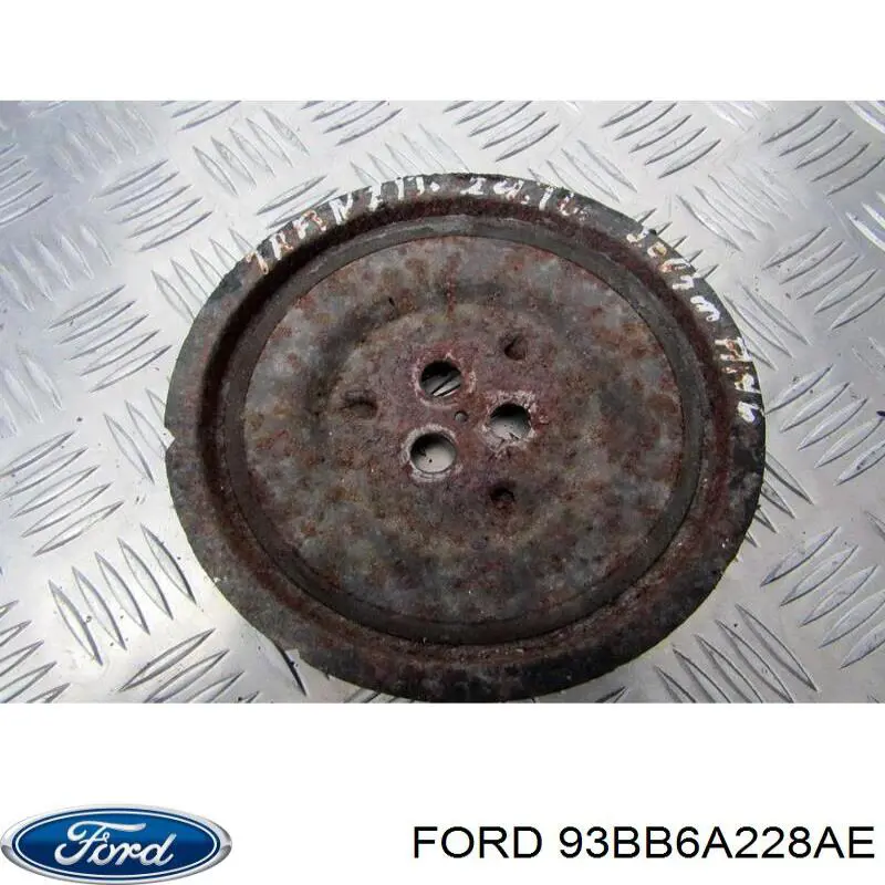 93BB6A228AE Ford Натяжна планка поліклинового ременя