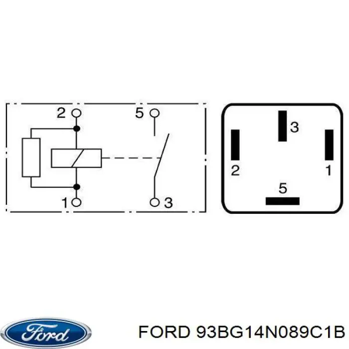 Купити 1030359 Ford Реле свічок накалу
