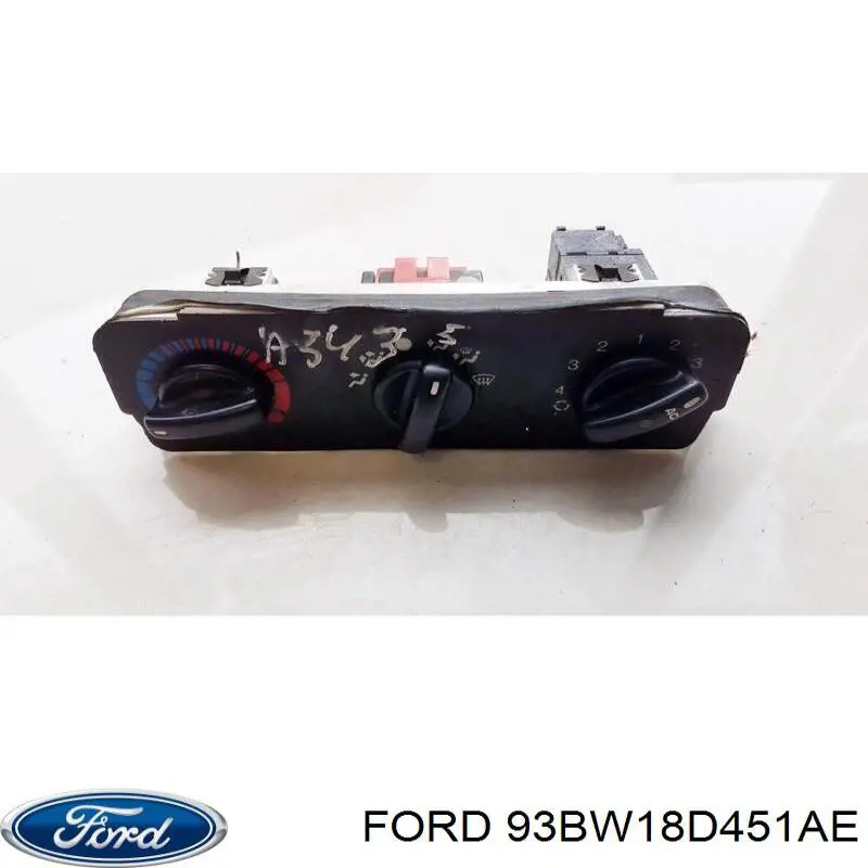 Механізм управління кондиціонером на Ford Mondeo I GBP