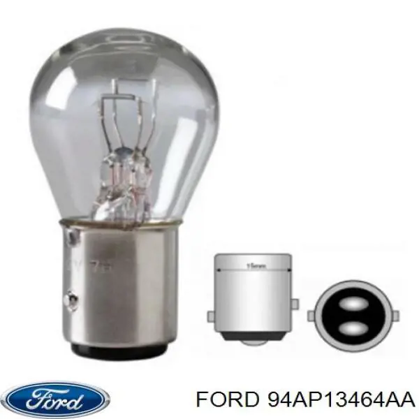 Лампочка щитка / панелі приладів 94AP13464AA Ford