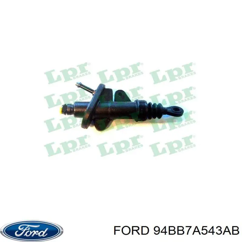 1037718 Ford Циліндр зчеплення, головний