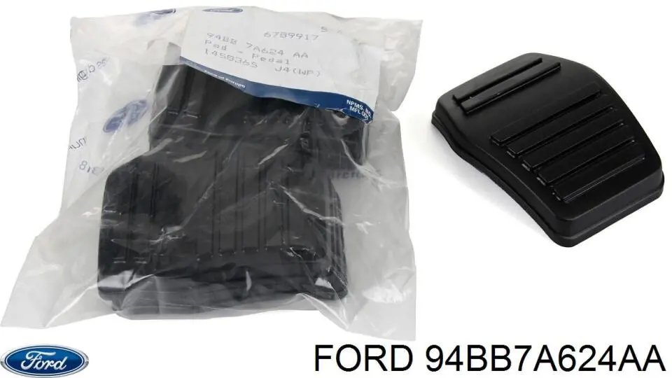 Накладка педалі зчеплення Ford 94BB7A624AA ціна, від 1.53 USD