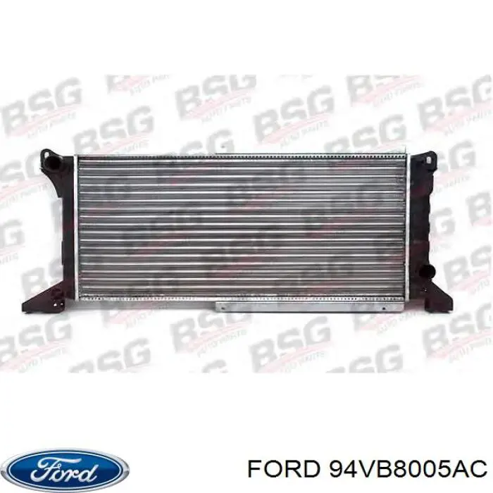 Купити 94VB8005AC Ford Радіатор двигуна
