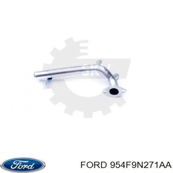 954F9N271AA Ford Шланг/патрубок водяного насосу, нагнітаючий