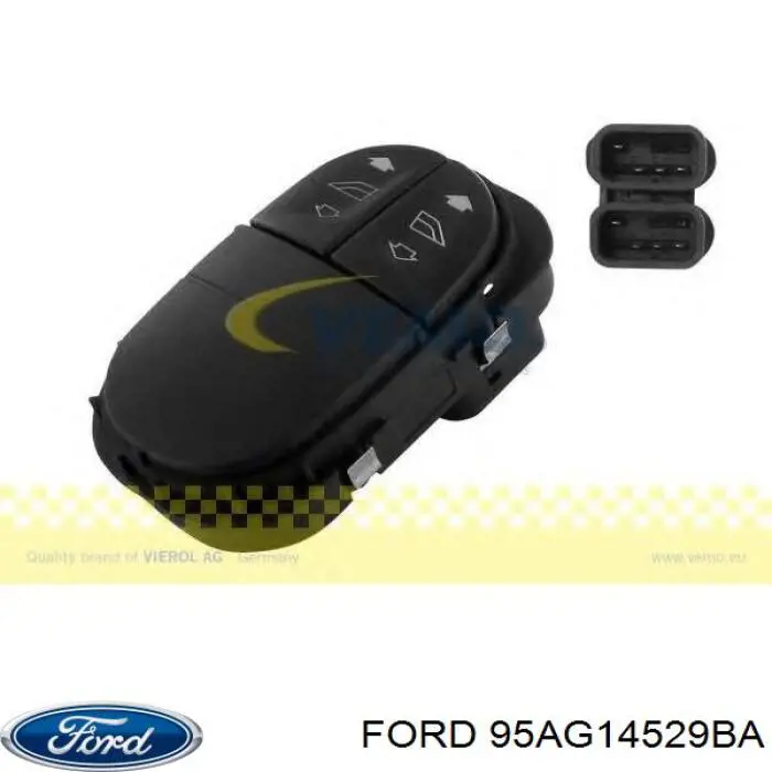 Купити 7248362 Ford Кнопковий блок керування склопідіймачами передній лівий
