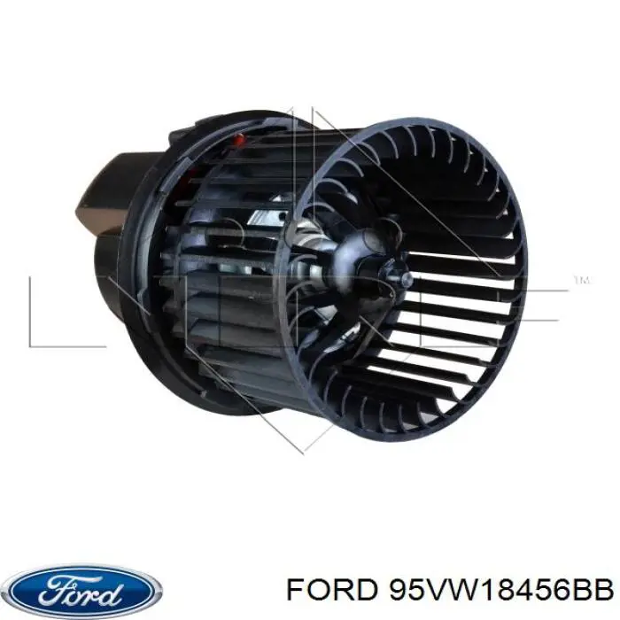 95VW18456BB Ford двигун вентилятора пічки (обігрівача салону)