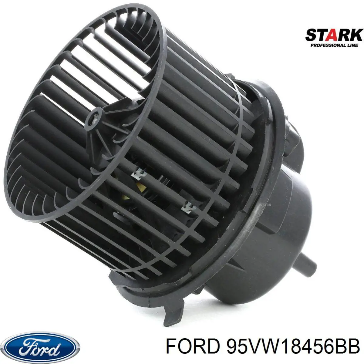Купити 95VW18456BB Ford Електродвигуни (електродвигун обігрівача) або розетка причепа штепсельная