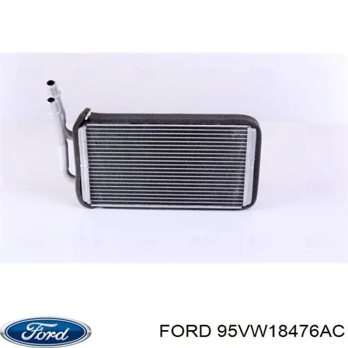 95VW18476AC Ford радіатор пічки (обігрівача)