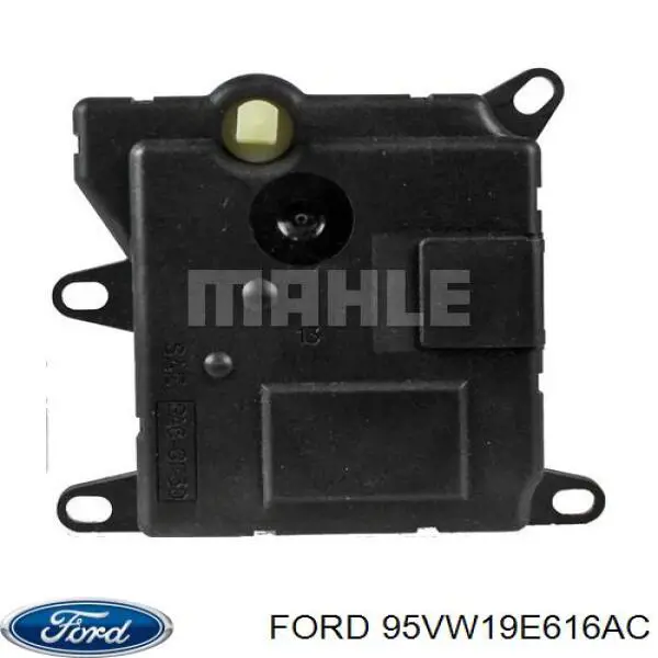 Двигун заслінки печі 95VW19E616AC Ford