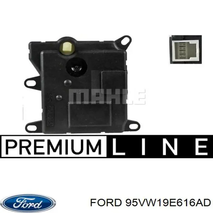Двигун заслінки печі Ford 95VW19E616AD ціна, від 54.07 USD