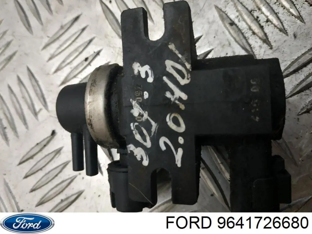 Клапан перетворювач тиску наддуву (соленоїд) 9641726680 Ford