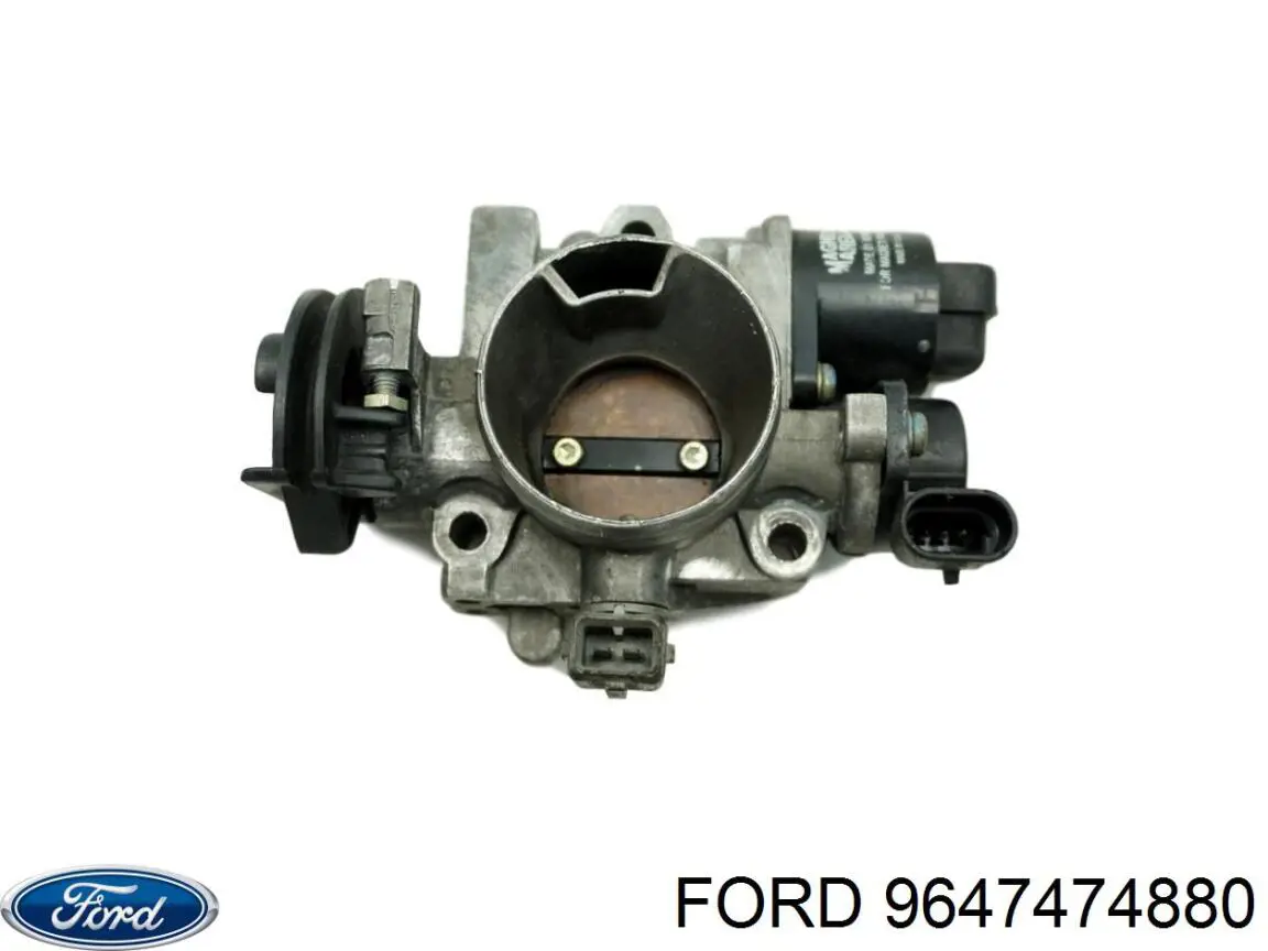 0345C4 Peugeot/Citroen Дросільна заслінка в зборі
