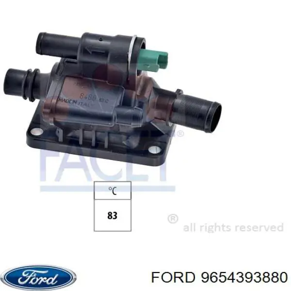 Автомобільний термостат Ford 9654393880 ціна, від 20.95 USD