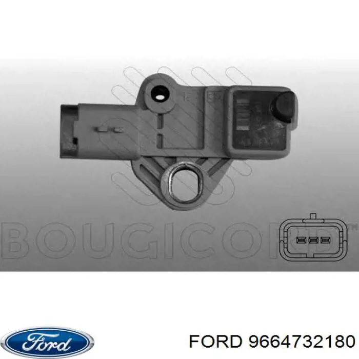 Купити 9664732180 Ford Датчик положення (оборотів) коленвалу