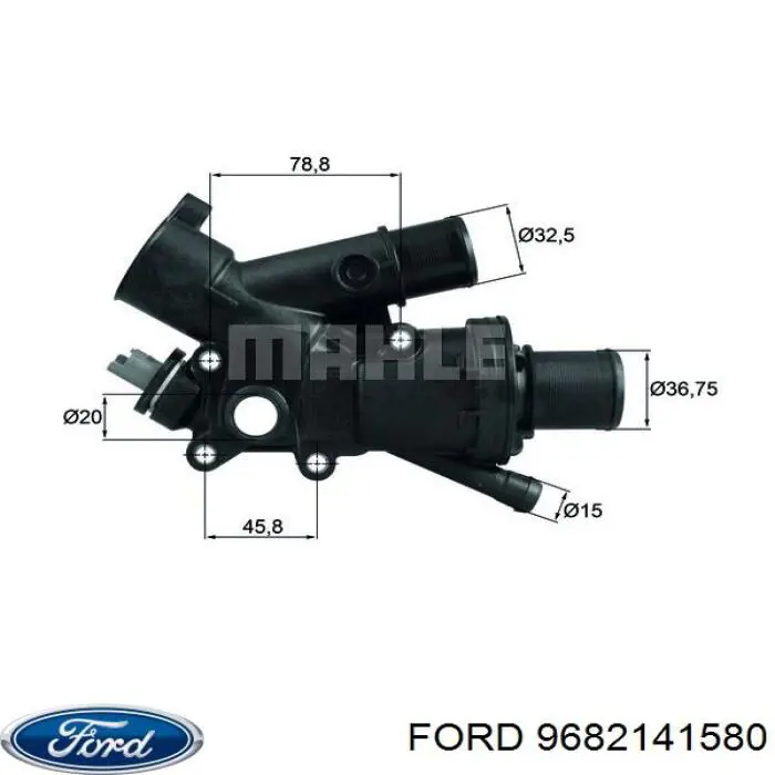 Купити 9682141580 Ford 