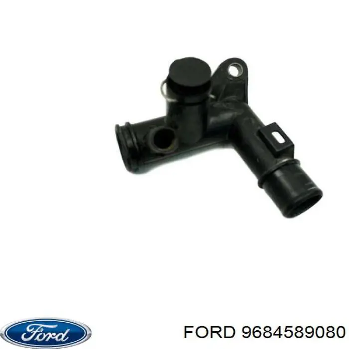 Фланець системи охолодження (трійник) 9684589080 Ford
