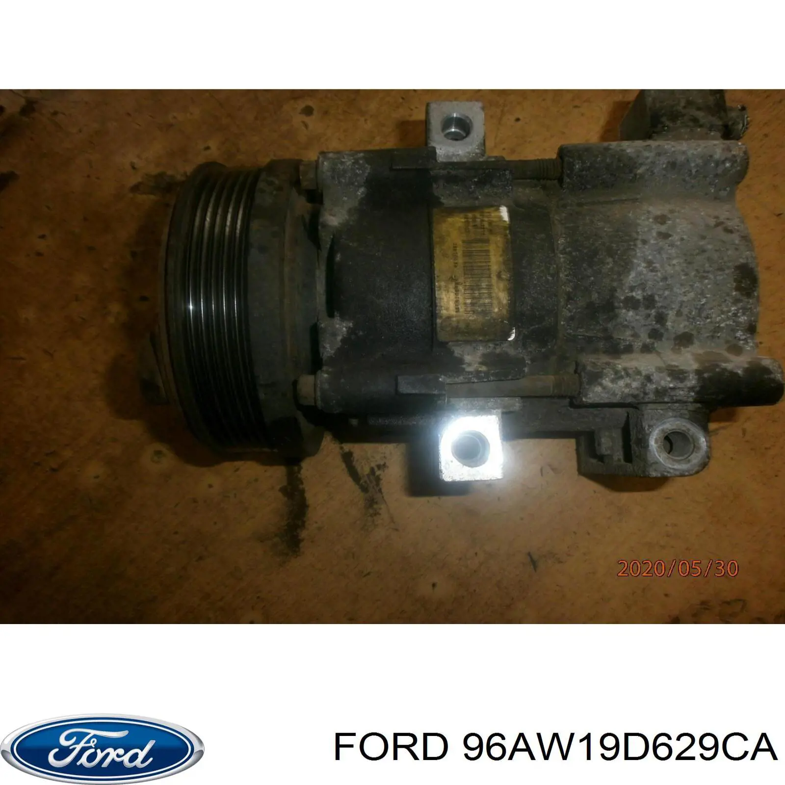 Компресор системи кондиціювання Ford 96AW19D629CA ціна, від 193.40 USD