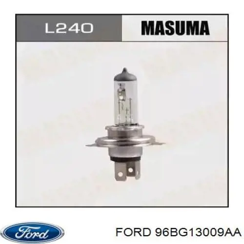96BG13009AA Ford Лампочка галогенна
