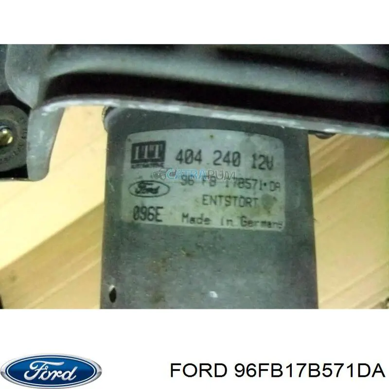 Двигун склоочисника лобового скла (трапеції) Ford Fiesta 4 (JAS, JBS) (Форд Фієста)
