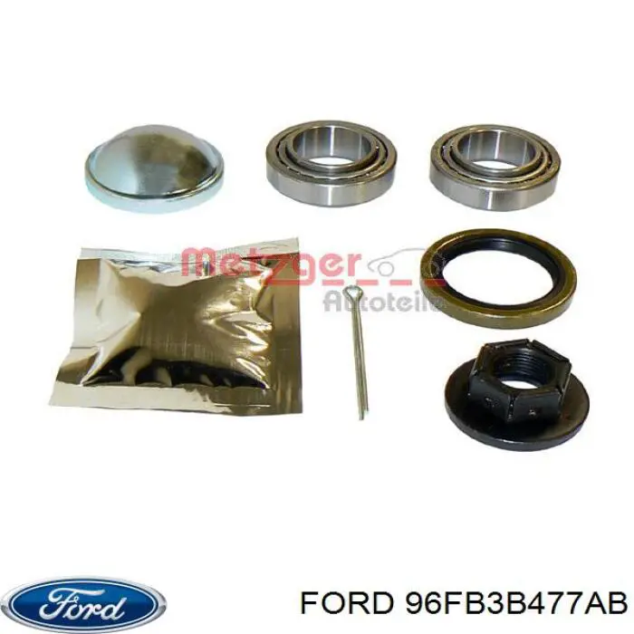 Гайка маточини задньої Ford 6701988 ціна, від 4.41 USD