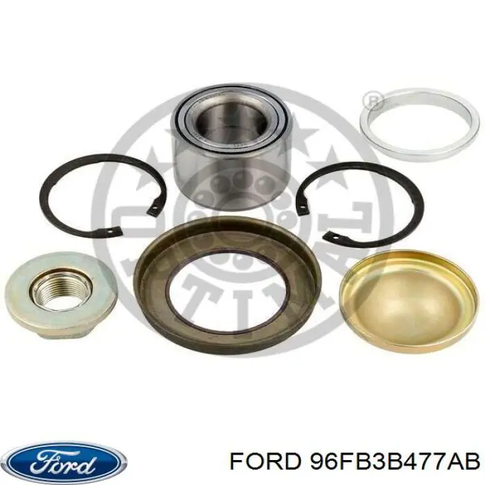 Купити 6701988 Ford Гайка маточини задньої
