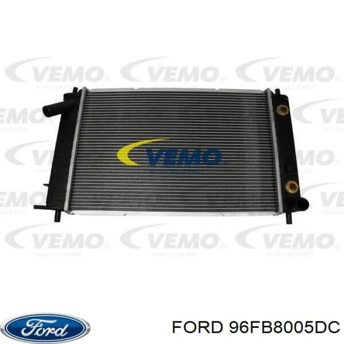 Купити 96FB8005DC Ford Радіатор двигуна